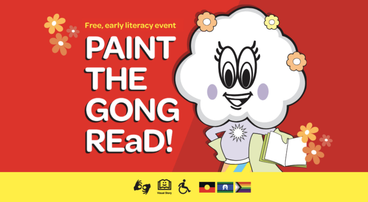 Paint the Gong REaD banner